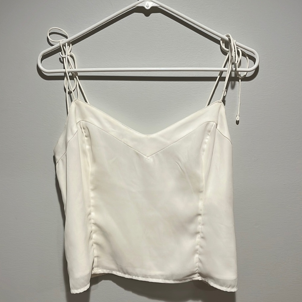 Abercrombie & Fitch tie strap tank top